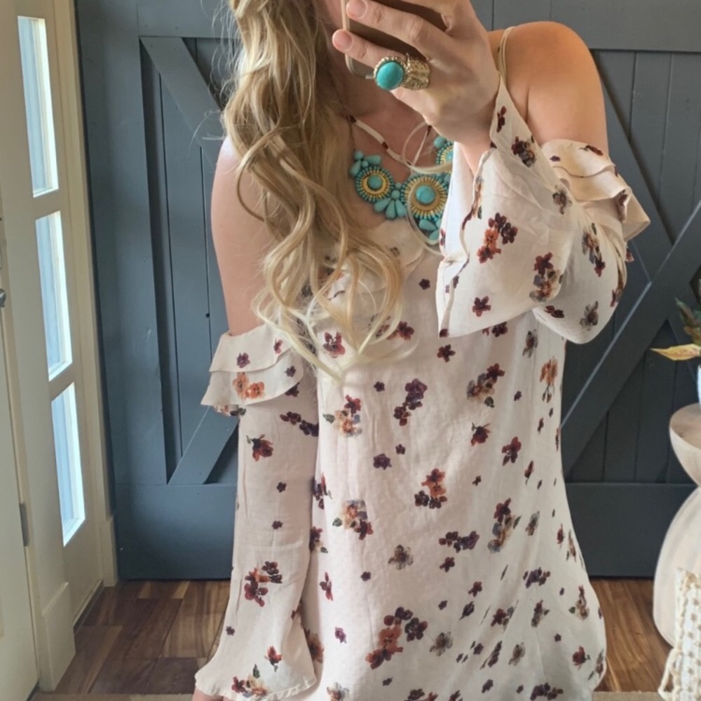 SPRING FLORAL DRESS